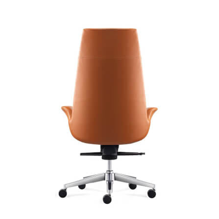เก้าอี้ผู้บริหารหนังแท้ DF PROCHAIR รุ่น Rise Chair สีน้ำตาล_4